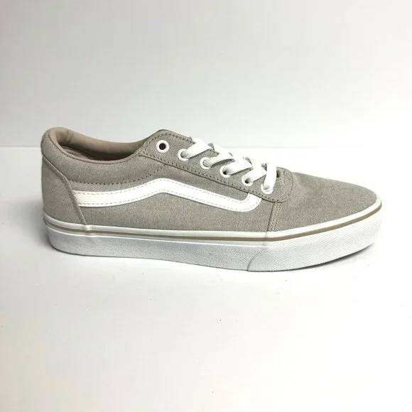 Vans Shoes Vans Womens Ward Sneaker Taupe Canvas Size M Poshmark